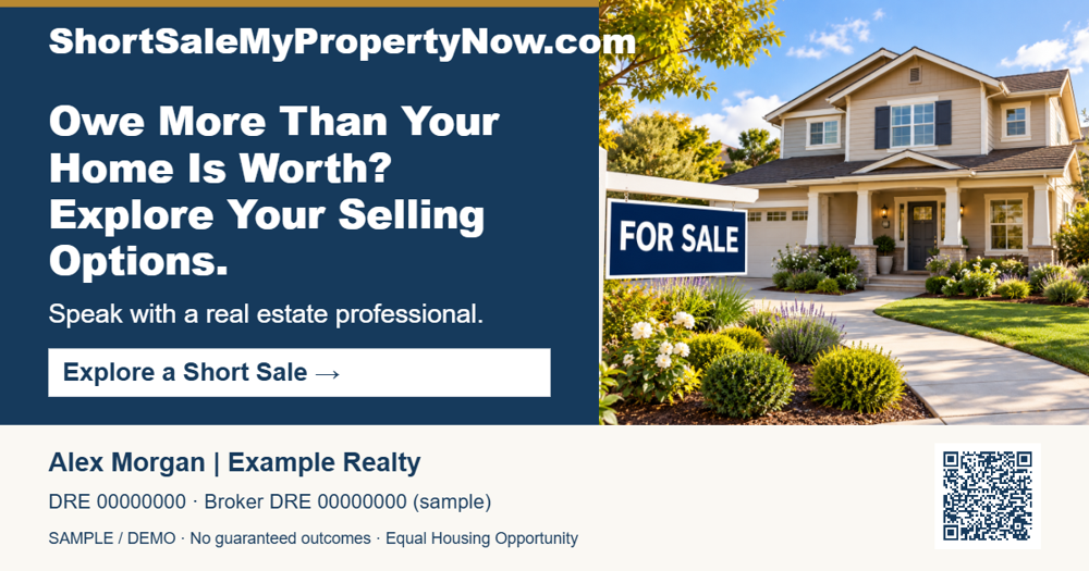 Watermarked Landscape Advertisement for ShortSaleMyPropertyNow.com